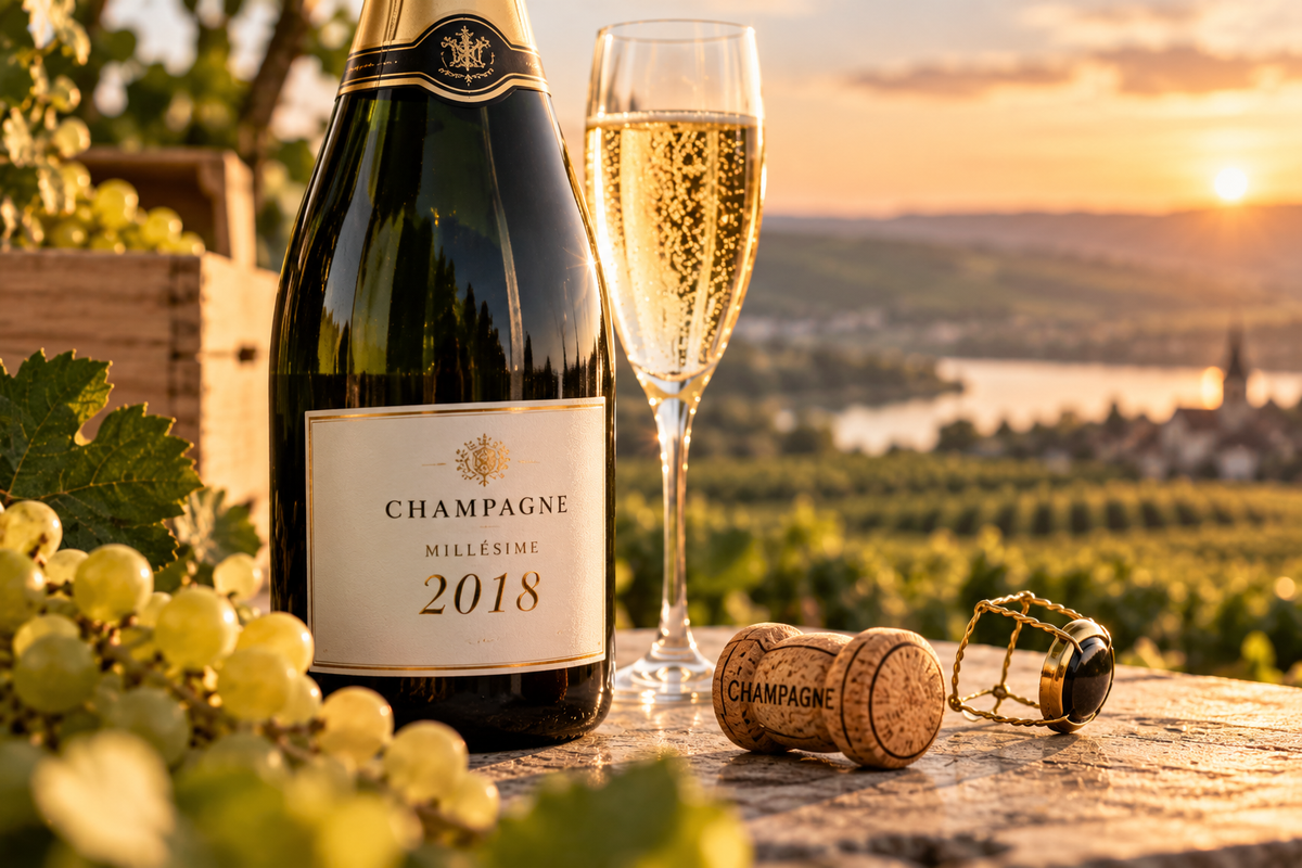 Champagner Jahrgang verstehen: Was bedeutet das Jahr auf der Flasche?