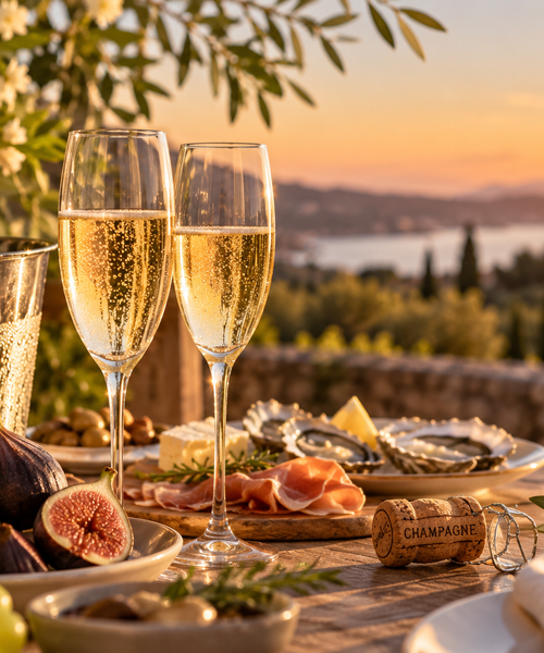 Perfekt im Spätsommer – Champagner für goldene Abende