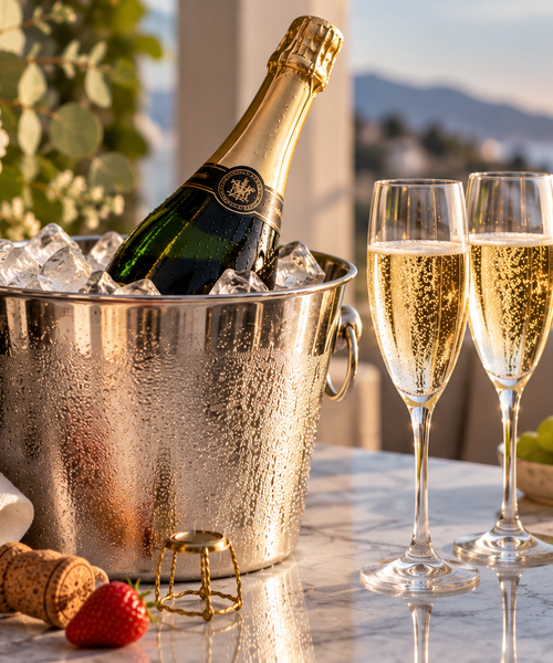 Champagner richtig kühlen: Die optimale Temperatur für perfekten Genuss