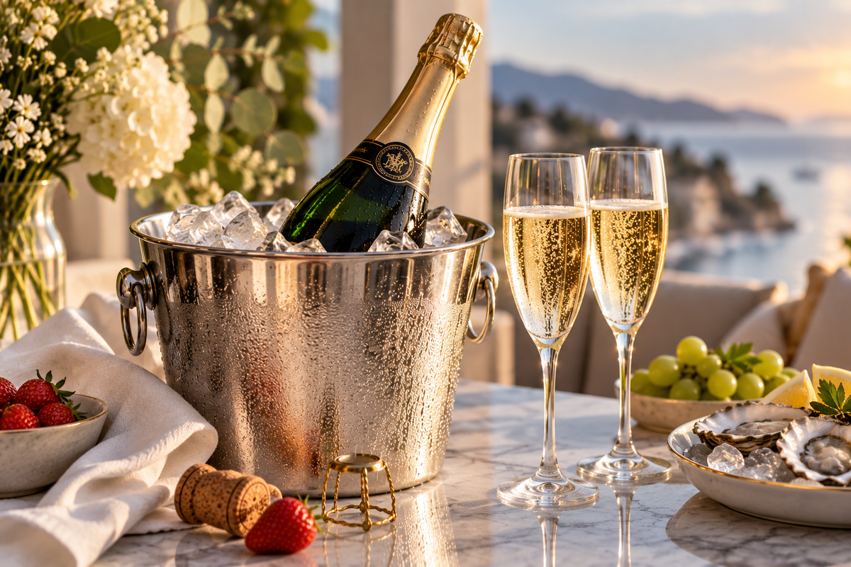 Champagner richtig kühlen: Die optimale Temperatur für perfekten Genuss